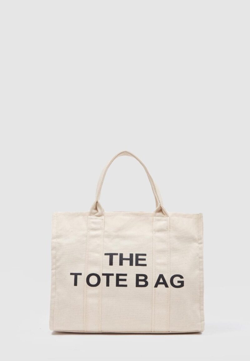 Creamy Tote Bag