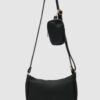 Clarina Black Crossbody Bag With Wallet