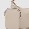 Clarina Creamy Crossbody Bag With Wallet