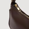 IMG_5789 Clarina Bitter Coffe Crossbody Bag With Walet