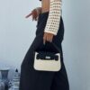 IMG_6057 Lindy Canvas Black Hand and Crossbody Bag