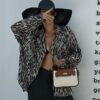 Lindy Canvas Tan Hand and Crossbody Bag