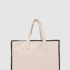 Arc X Large Canvas Black Tote Bag