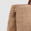 Coco Wicker Brown Beach Bag