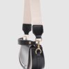 Blu Canvas Black Bag