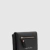 Rodi Zippered Black Wallet