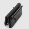 Rodi Zippered Black Wallet