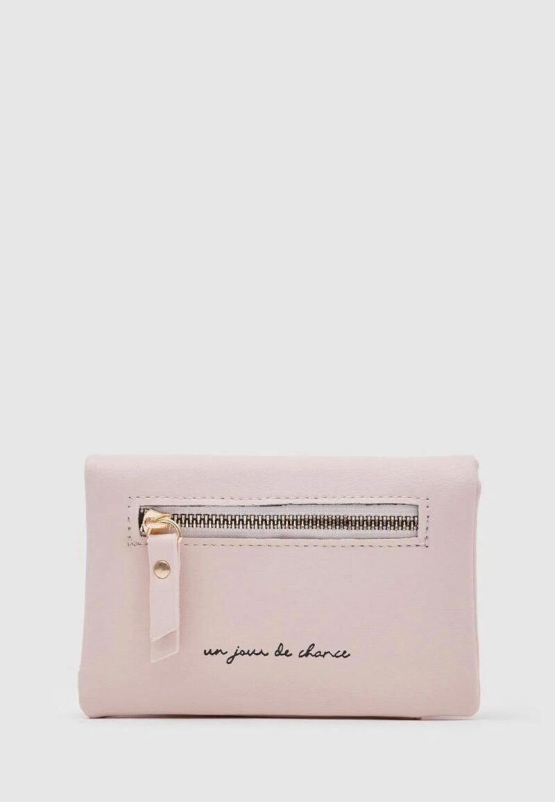 Rodi Zippered Beige Wallet