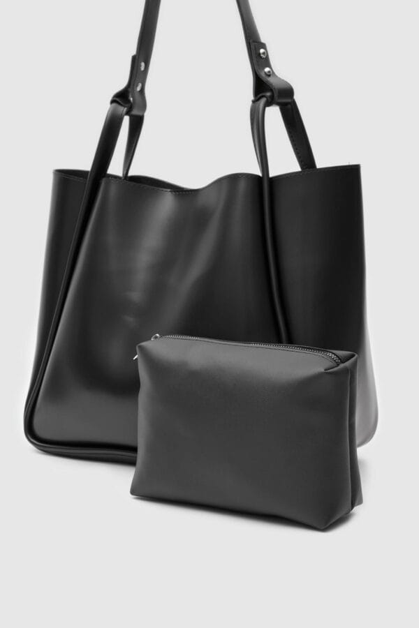 Pera Black Bag + Pochette - Image 2