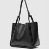 Pera Black Bag + Pochette