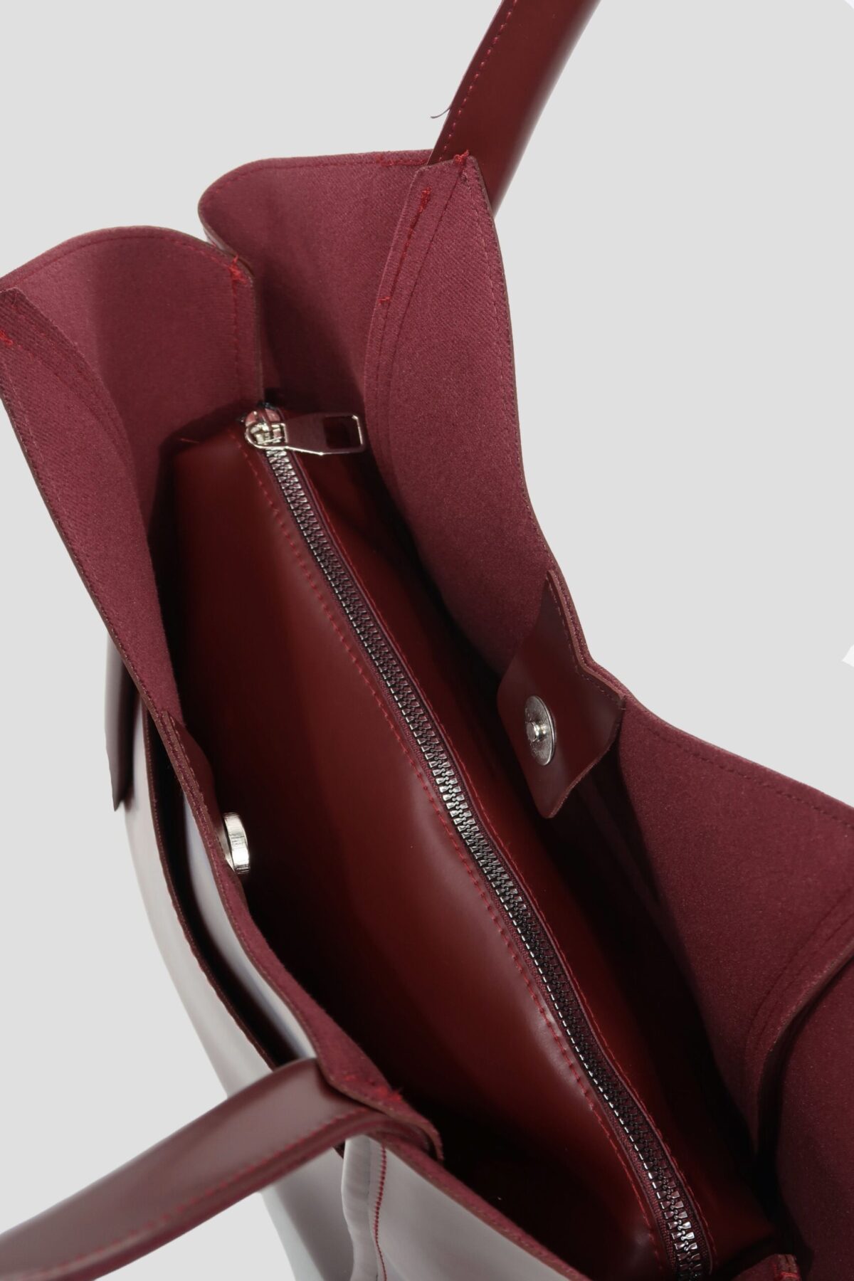 Geza Burgundy Bag + Pochette