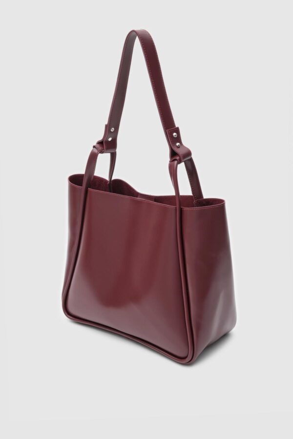 Pera Burgundy Bag + Pochette - Image 2