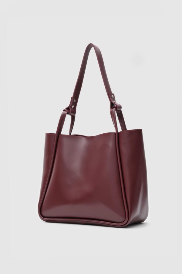 Pera Burgundy Bag + Pochette - Image 3