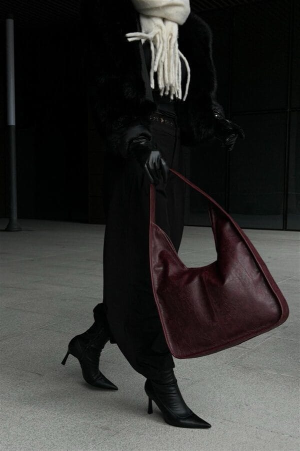 Matin Burgundy Bag - Image 10