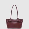 Glove Burgundy Bag