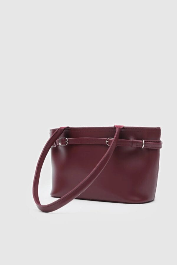 Glove Burgundy Bag - Image 3