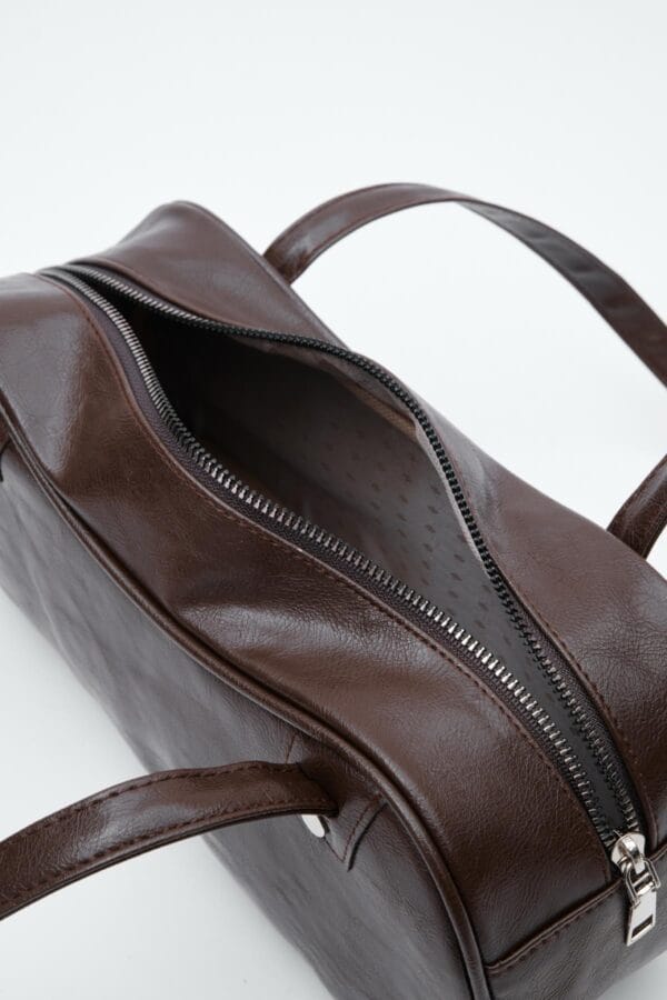 Baguet Dark Brown Bag - Image 5