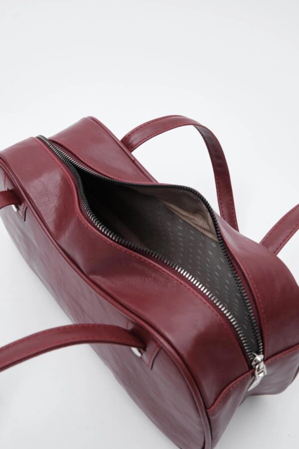 Baguet Burgundy Bag - Image 4