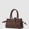 img_6298 Maison Dark Brown Suede Bag