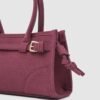 img_6319 Maison Burgundy Suede Bag