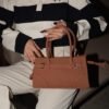 Maison Camel Suede Bag