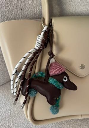Dog With Hat Charm