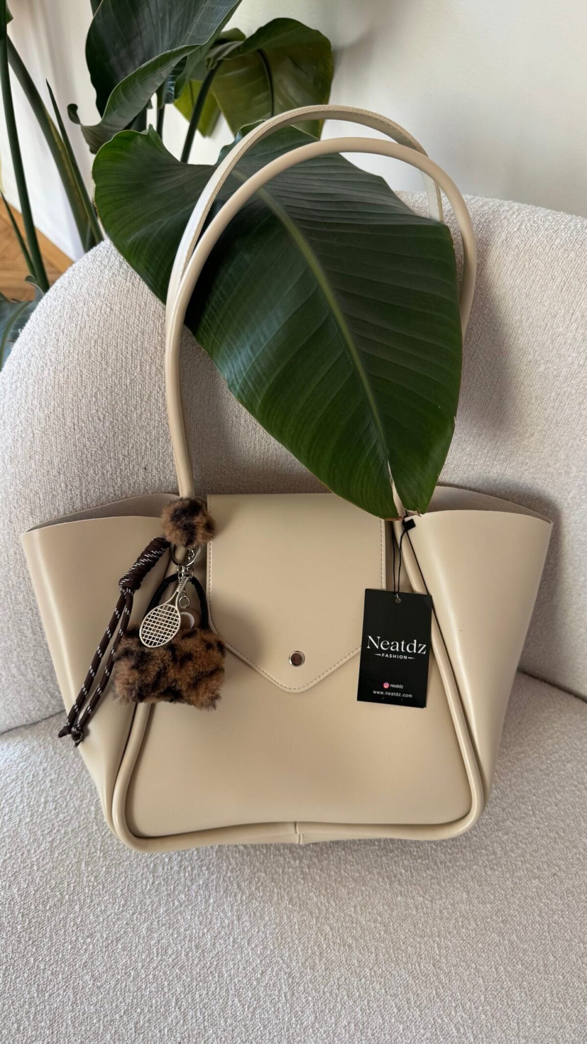 Leopar Bag Charm