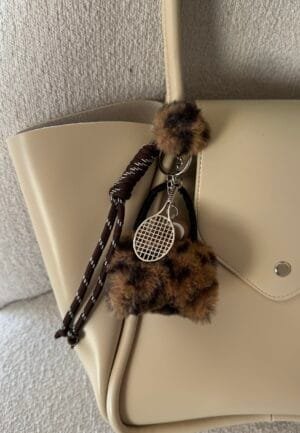 Leopar Bag Charm