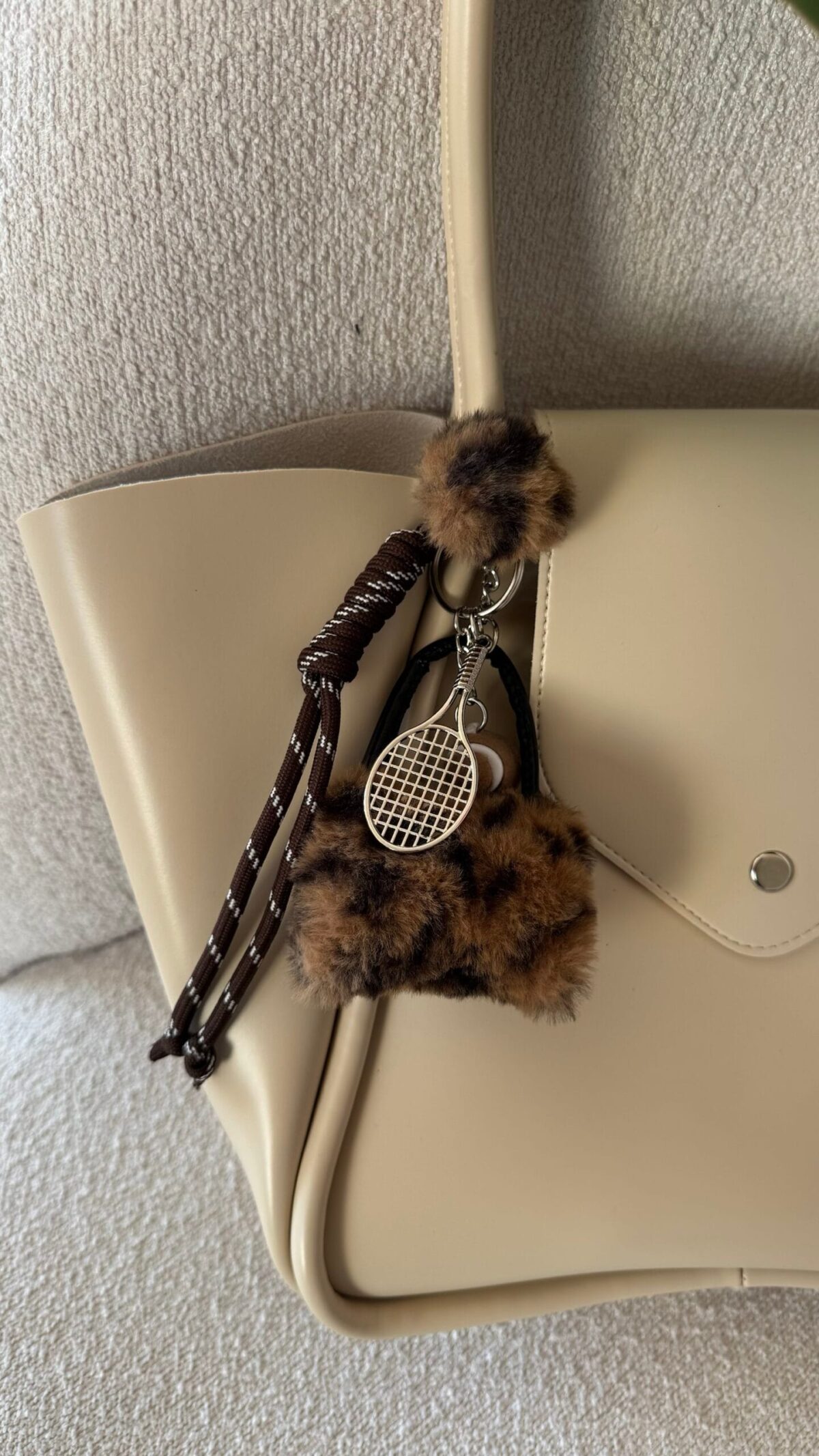 Leopar Bag Charm