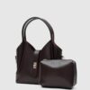 Cindy Dark Brown Bag + Pochette
