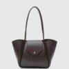 Petre Dark Brown Bag + Pochette