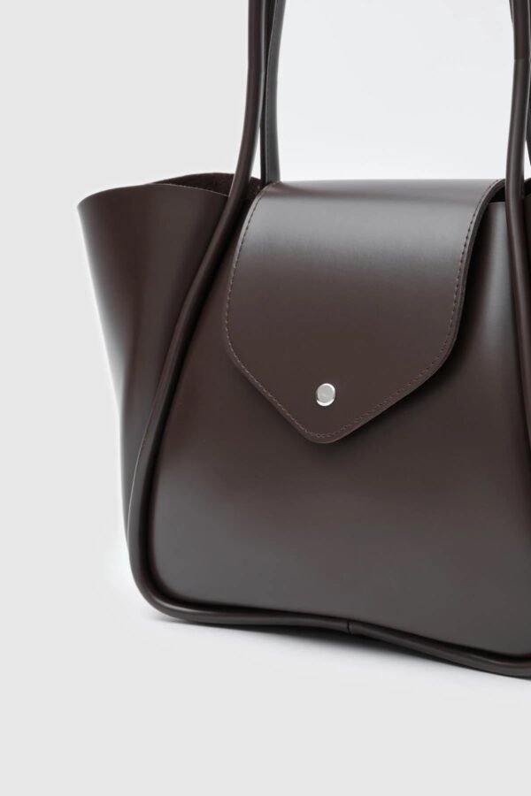 Petre Dark Brown Bag + Pochette – Image 4