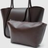 Petre Dark Brown Bag + Pochette