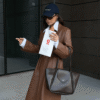Petre Dark Brown Bag + Pochette
