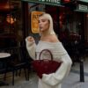 Lucca Burgundy Bag