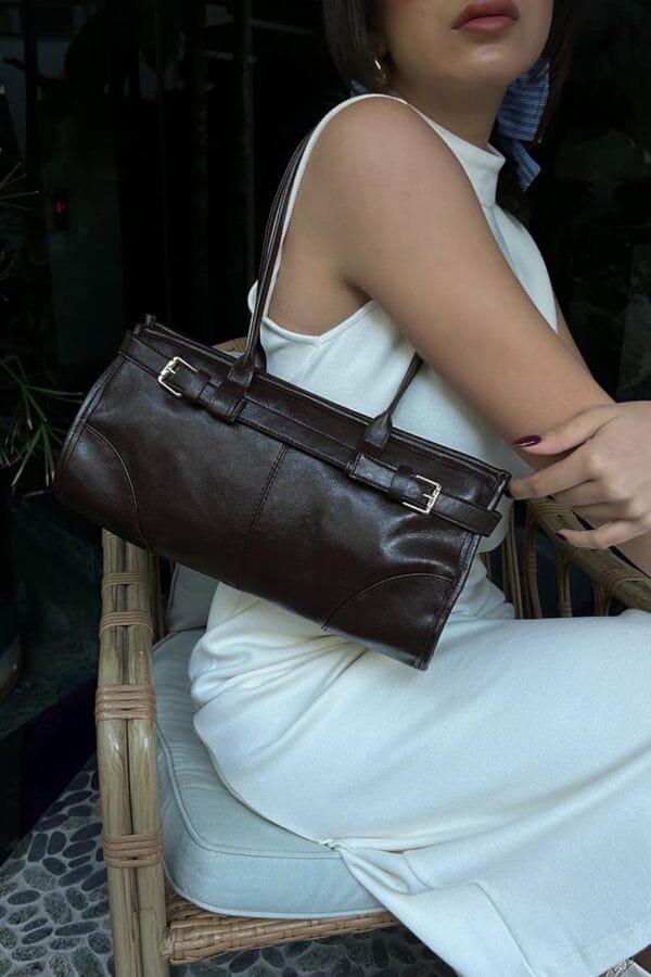 Enyola Dark Brown Bag – Image 9