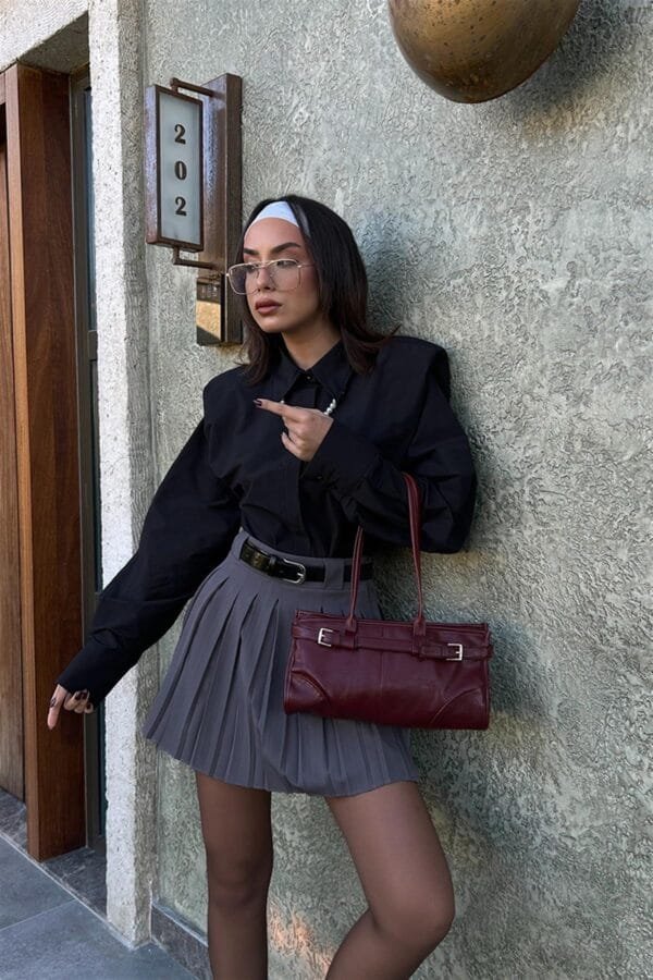 Enyola Burgundy Bag – Image 9