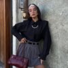 Enyola Burgundy Bag