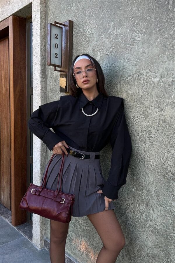Enyola Burgundy Bag – Image 7