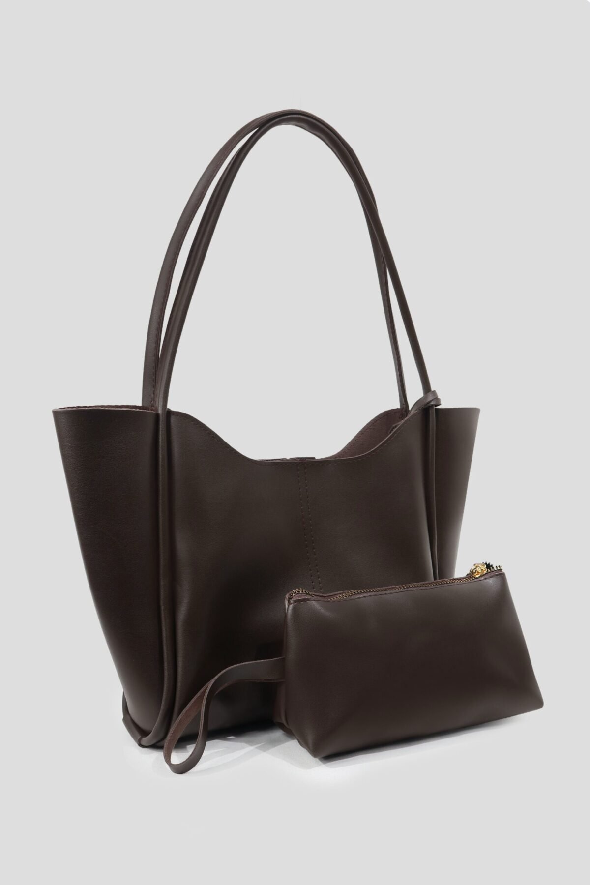 img_0980 Halsey Dark Brown Bag + Pochette