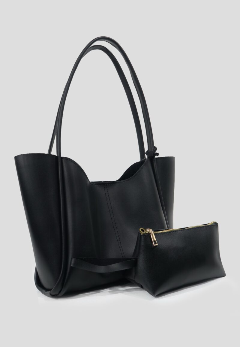 Halsey Black Bag + Pochette