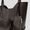 img_0991 Halsey Dark Brown Bag + Pochette