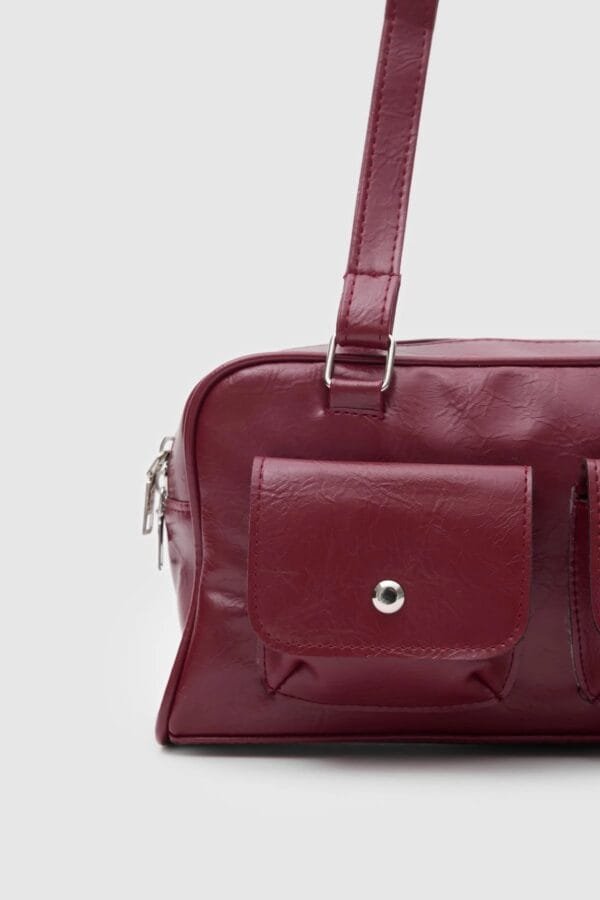 Maschine  Burgundy Bag – Image 5