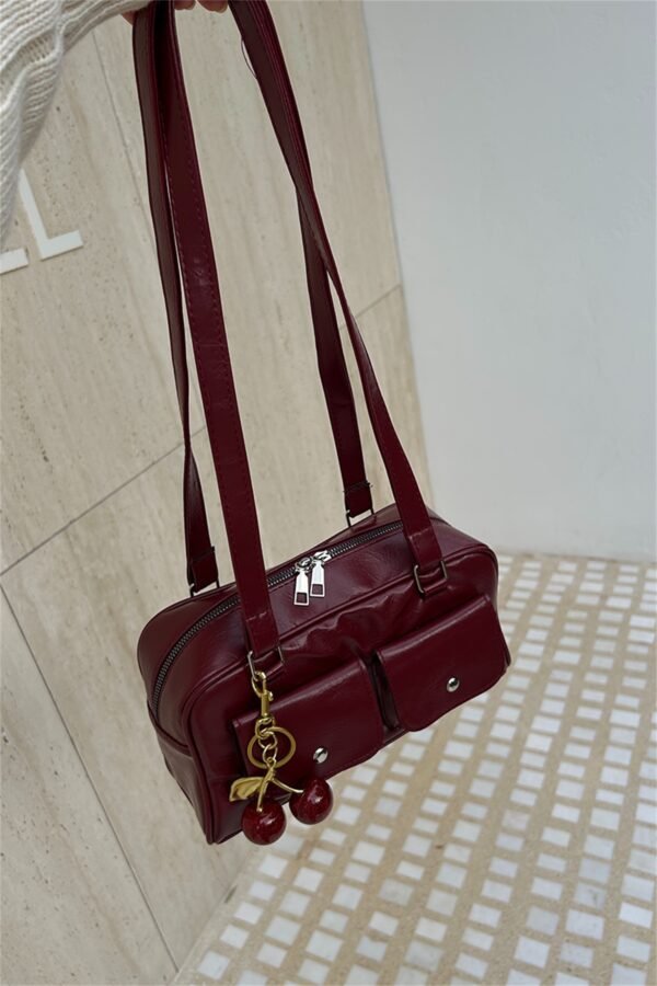 Maschine  Burgundy Bag – Image 10