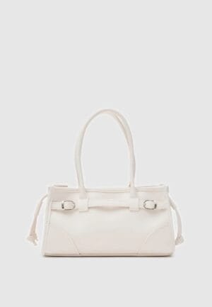 Maison Leather Creamy Bag