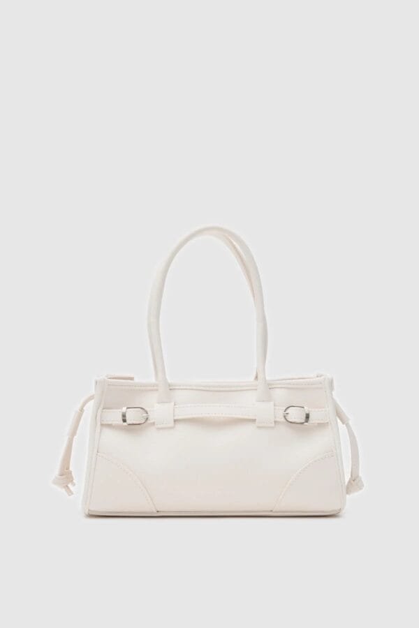Maison Leather Creamy Bag