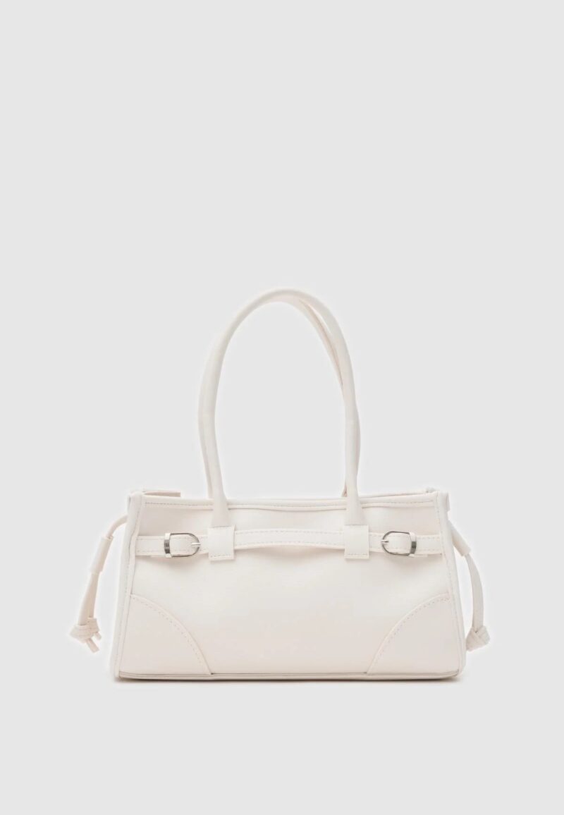 Maison Leather Creamy Bag