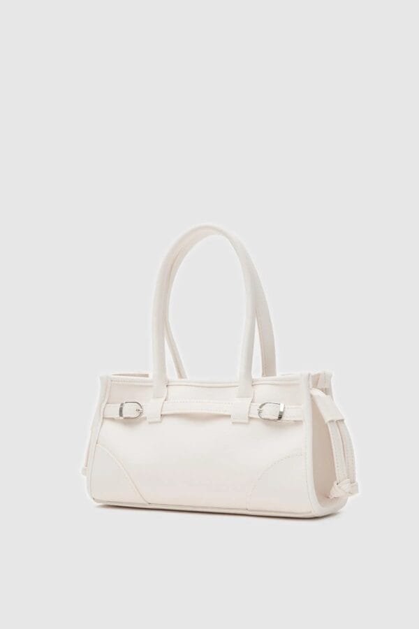 Maison Leather Creamy Bag – Image 2