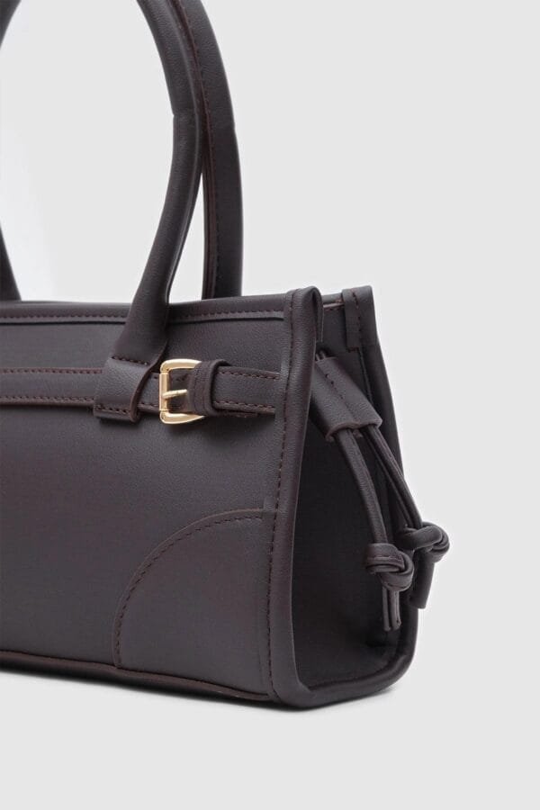 Maison Leather Dark Brown Bag – Image 5
