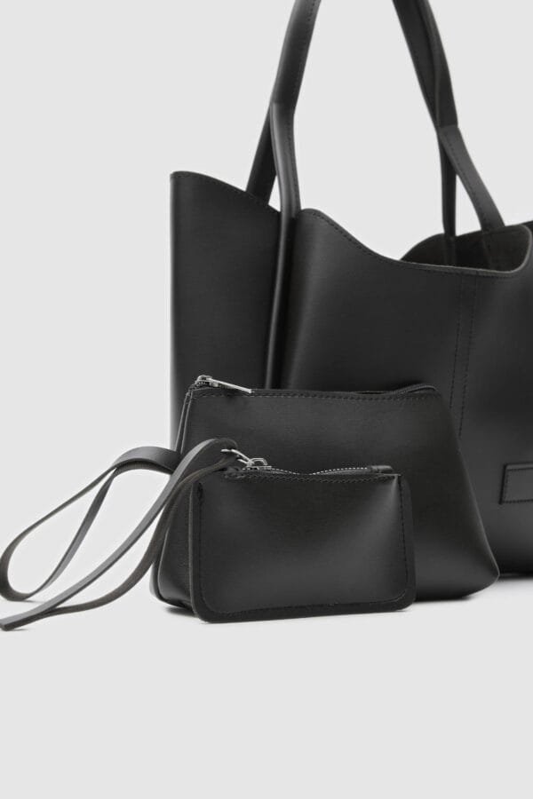 Halsey Black Bag + Pochette – Image 4
